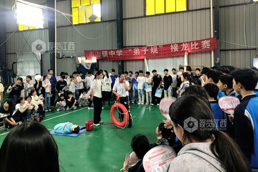 江西南丰：防灾减灾进校园（图）