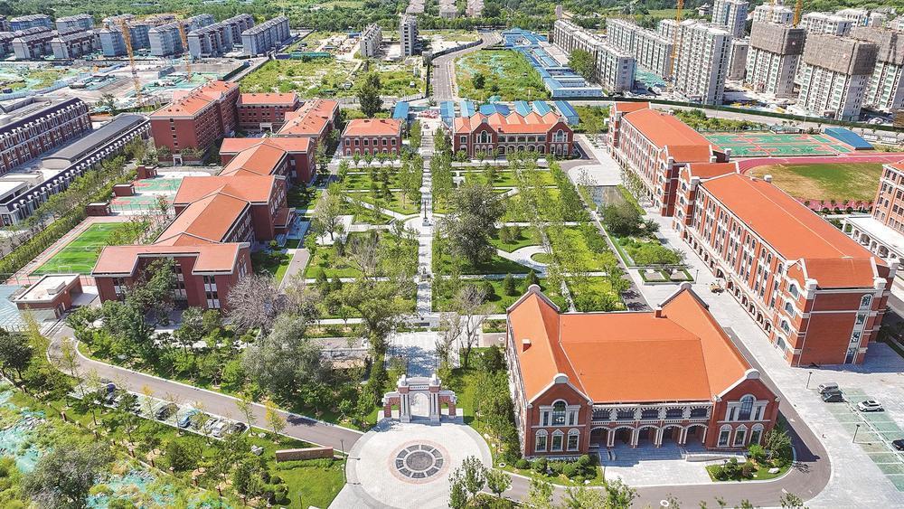 图为西南交大唐山园区全景图。西南交通大学唐山研究院供图