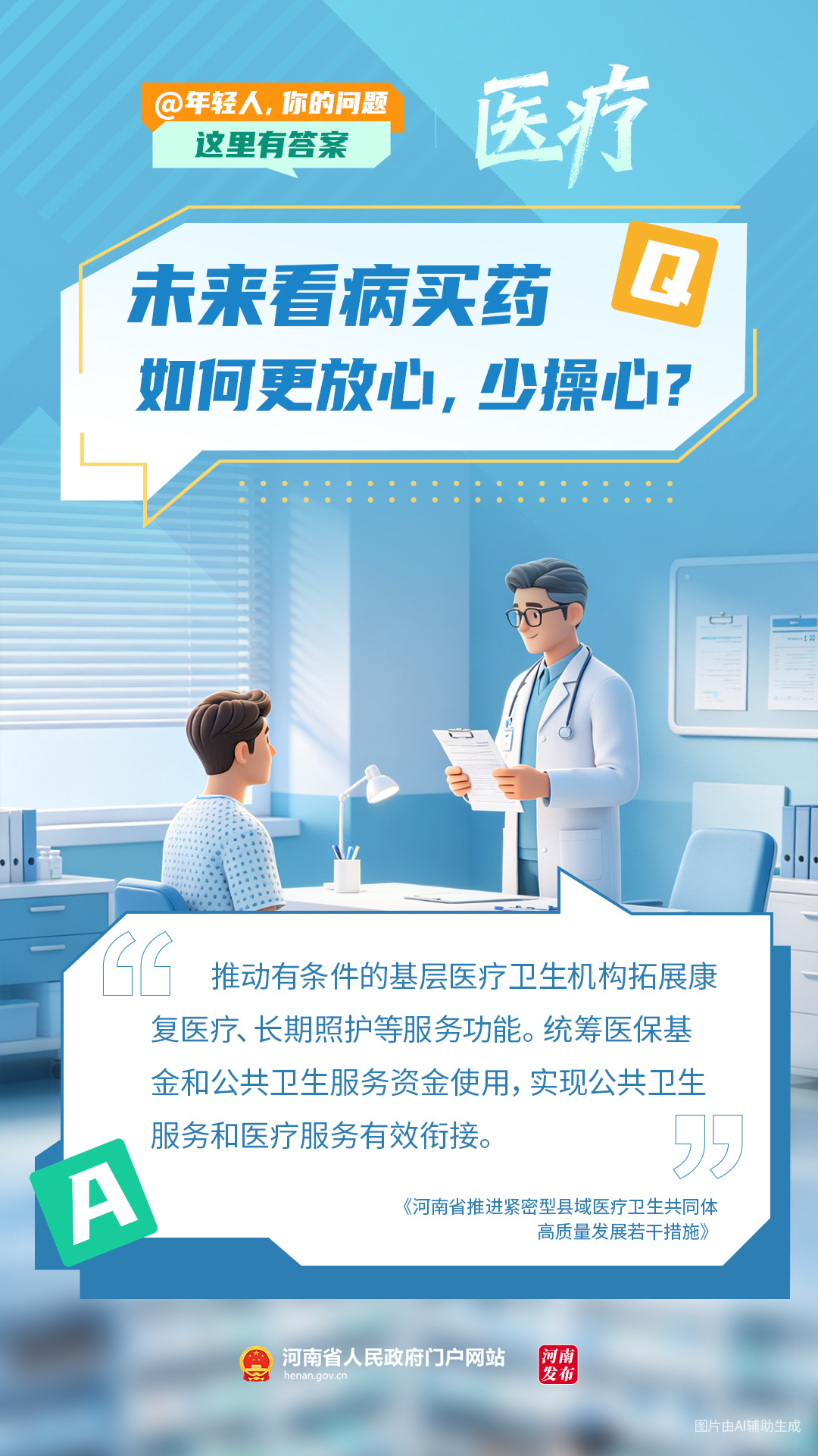 AI海报丨@年轻人 你的问题，这里有答案