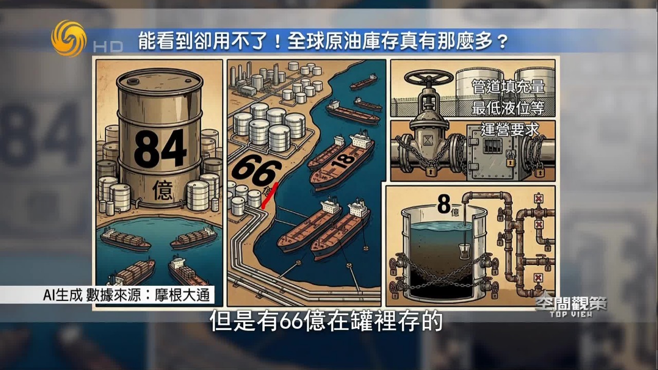能看到却用不了！全球原油库存真有那么多？