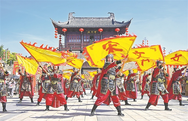 章贡区举行“文天祥点兵出征”大型沉浸式实景活动（图）