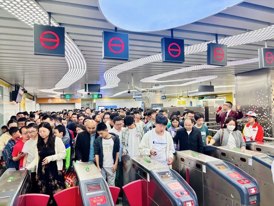 累计运送乘客903.31万人次！南昌地铁“五一”再破纪录