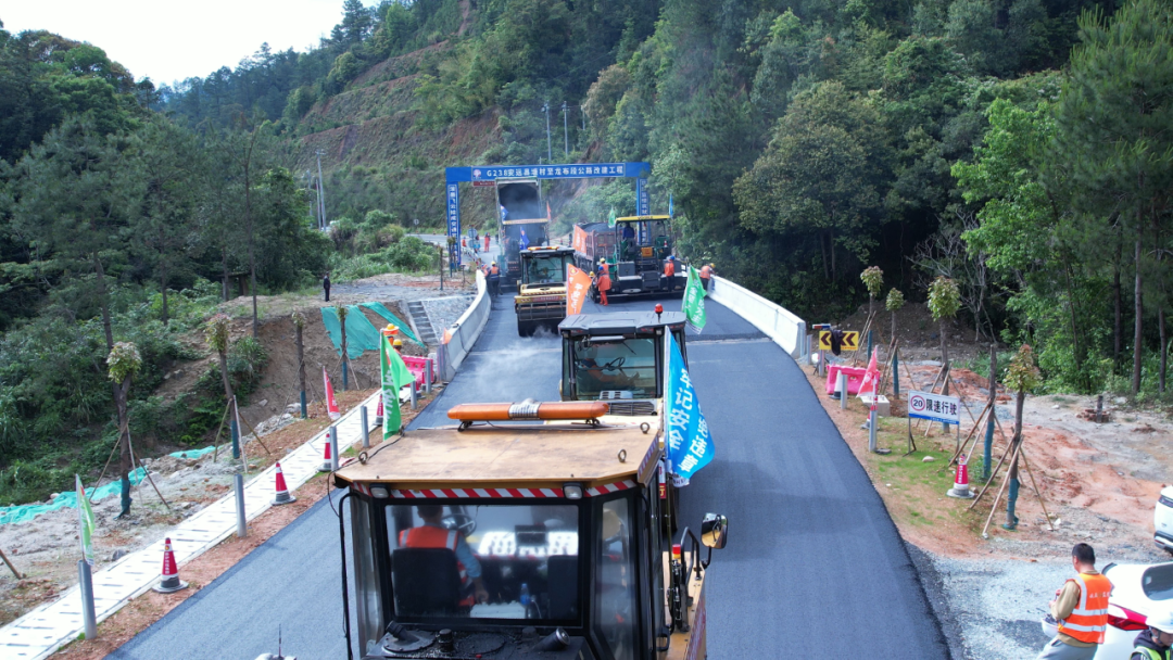 主体工程全面完工！G238安远县塘村至龙布段公路进入通车倒计时