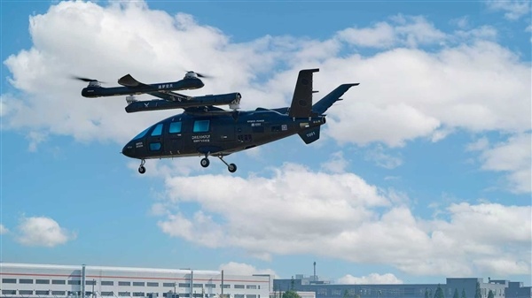 全球首款大型混动载客电动垂直起降飞行器！DF3000“游龙”首飞成功