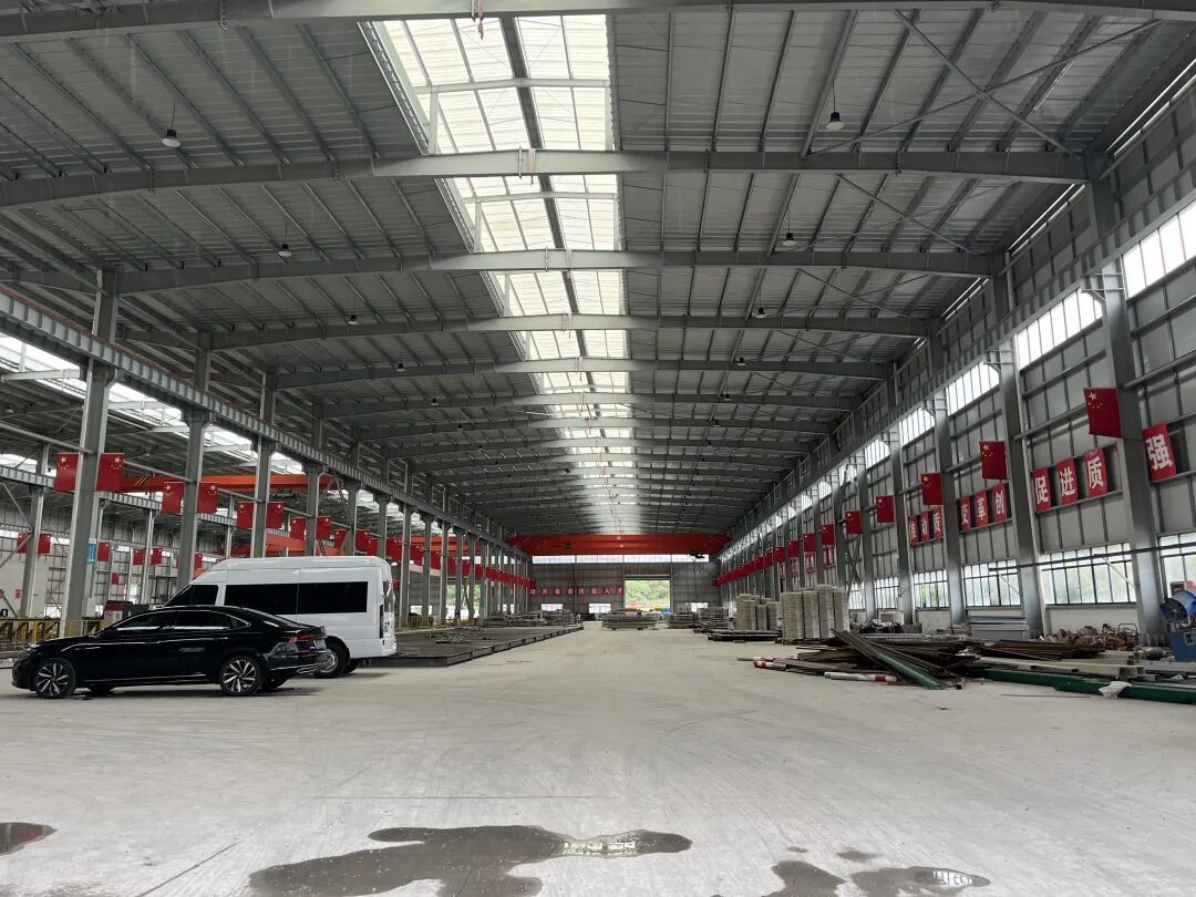 ▲ 昊亿公司生产装配式建筑的车间。