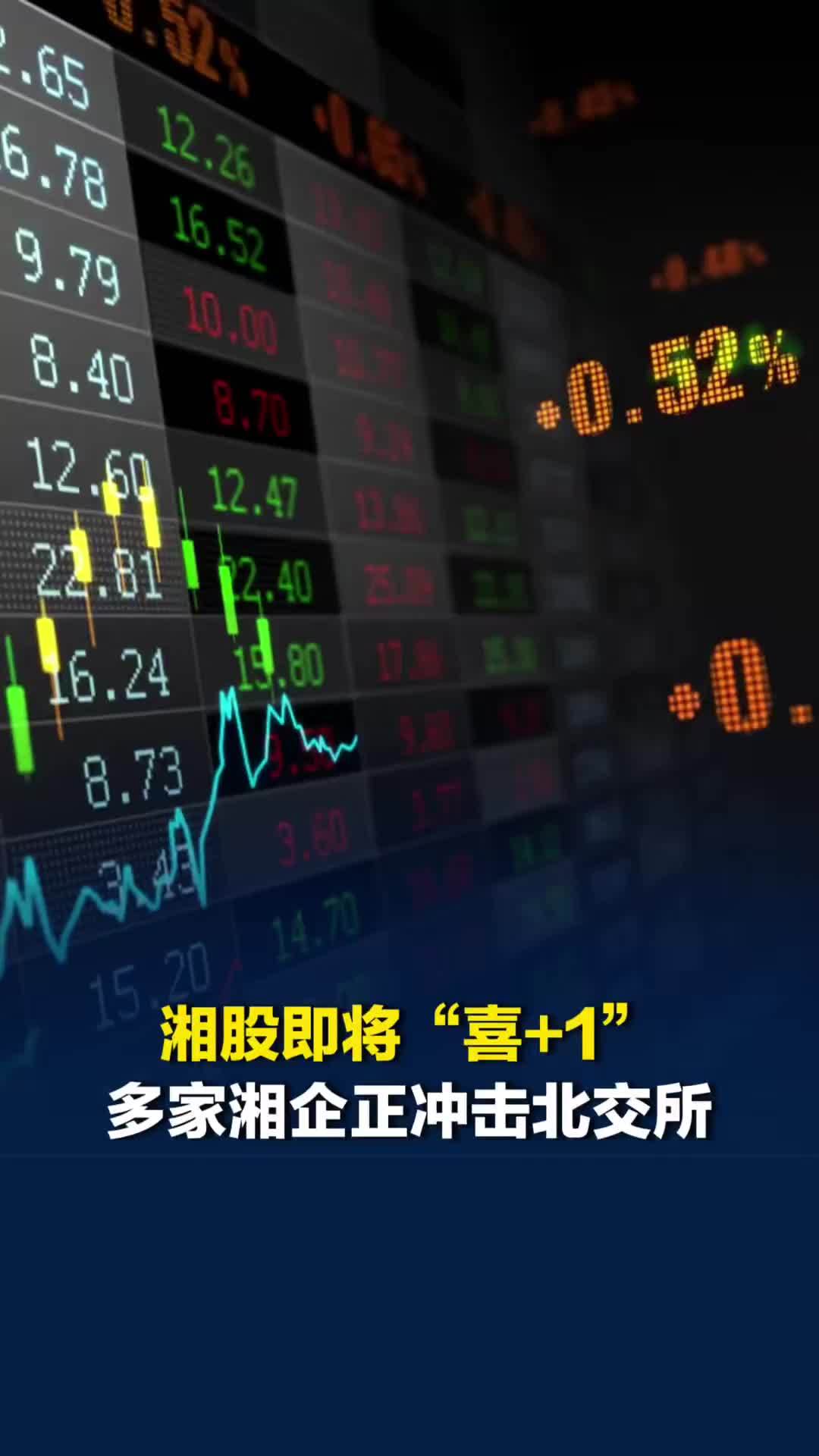 湖南又将诞生1家上市公司，还有多家湘企正在冲击北交所