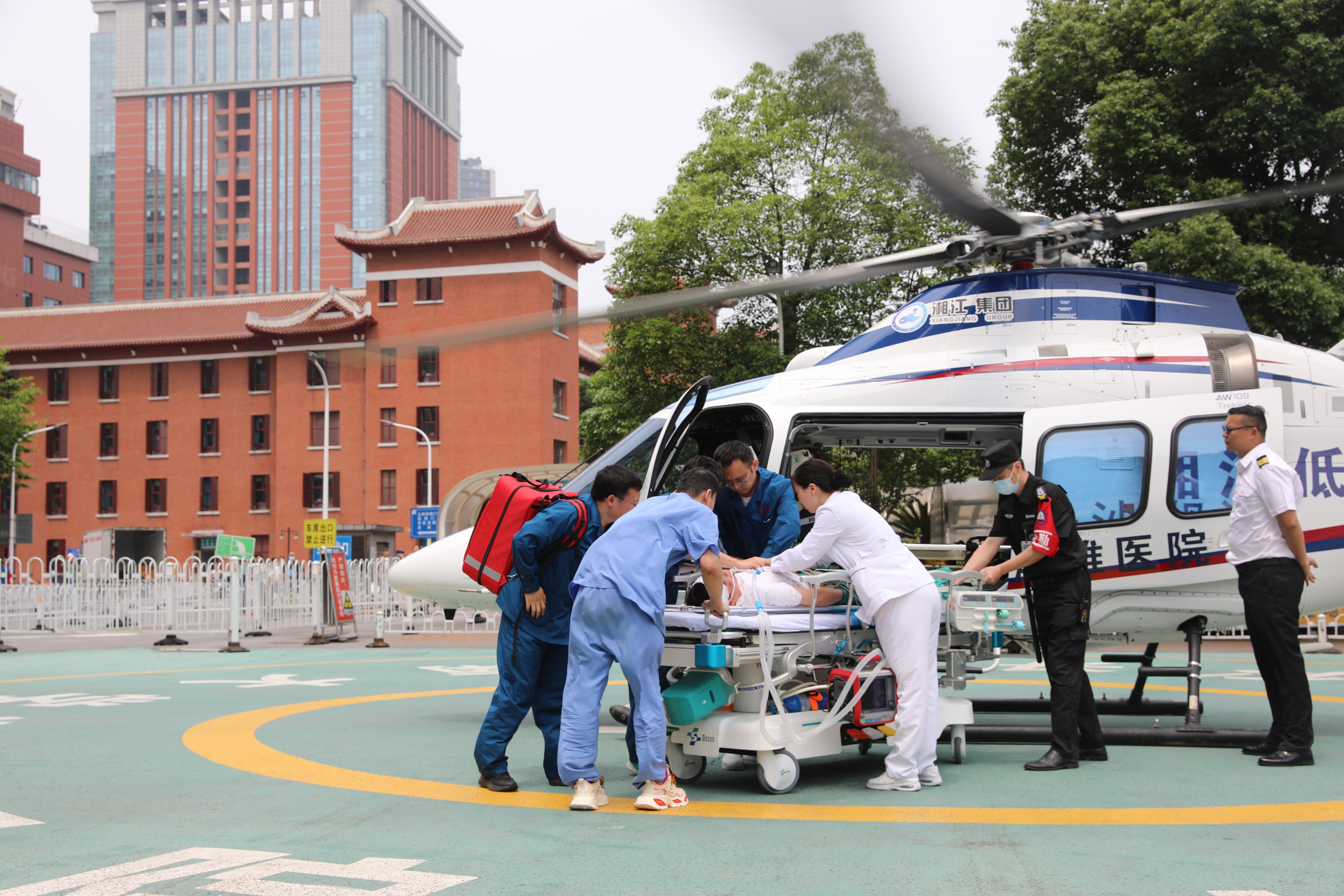 全国首家省级警医联动医学救援和培训中心落户湘雅医院