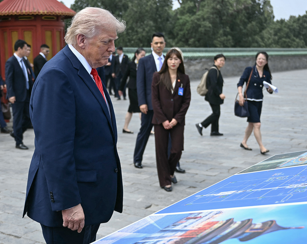特朗普参观天坛：中国真美