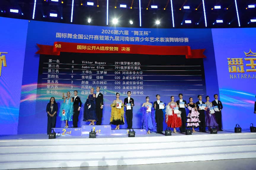 国际公开A组摩登舞
