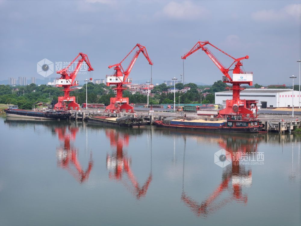 江西泰和：码头货运忙（图）