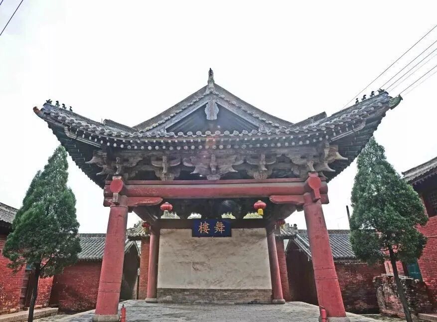 晋城沁水嘉峰镇郭壁村府君庙戏台