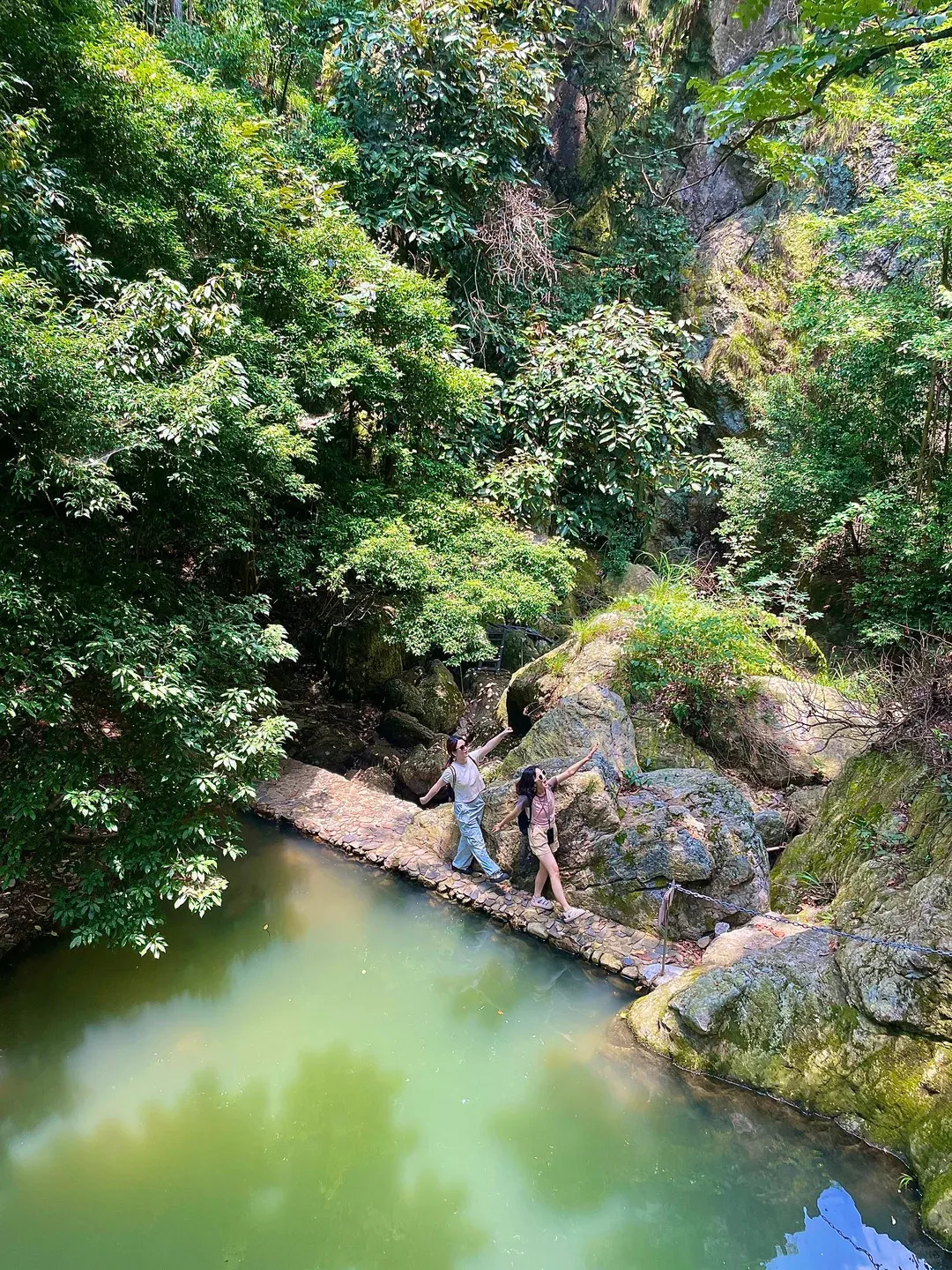 安化茶马古道景区。图/小红书@鲤鱼有只角