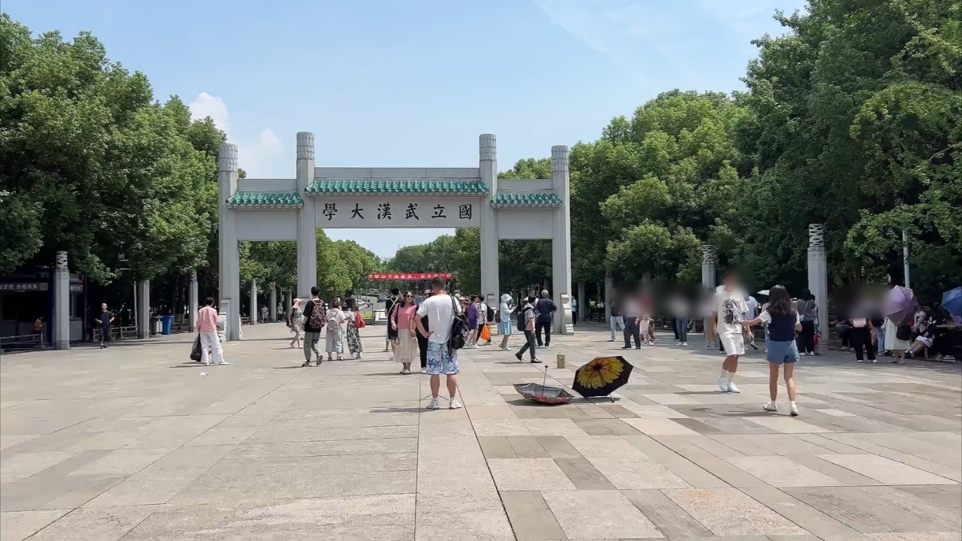 武汉大学打开大门！公众无需任何预约，仅凭本人身份证即可入校