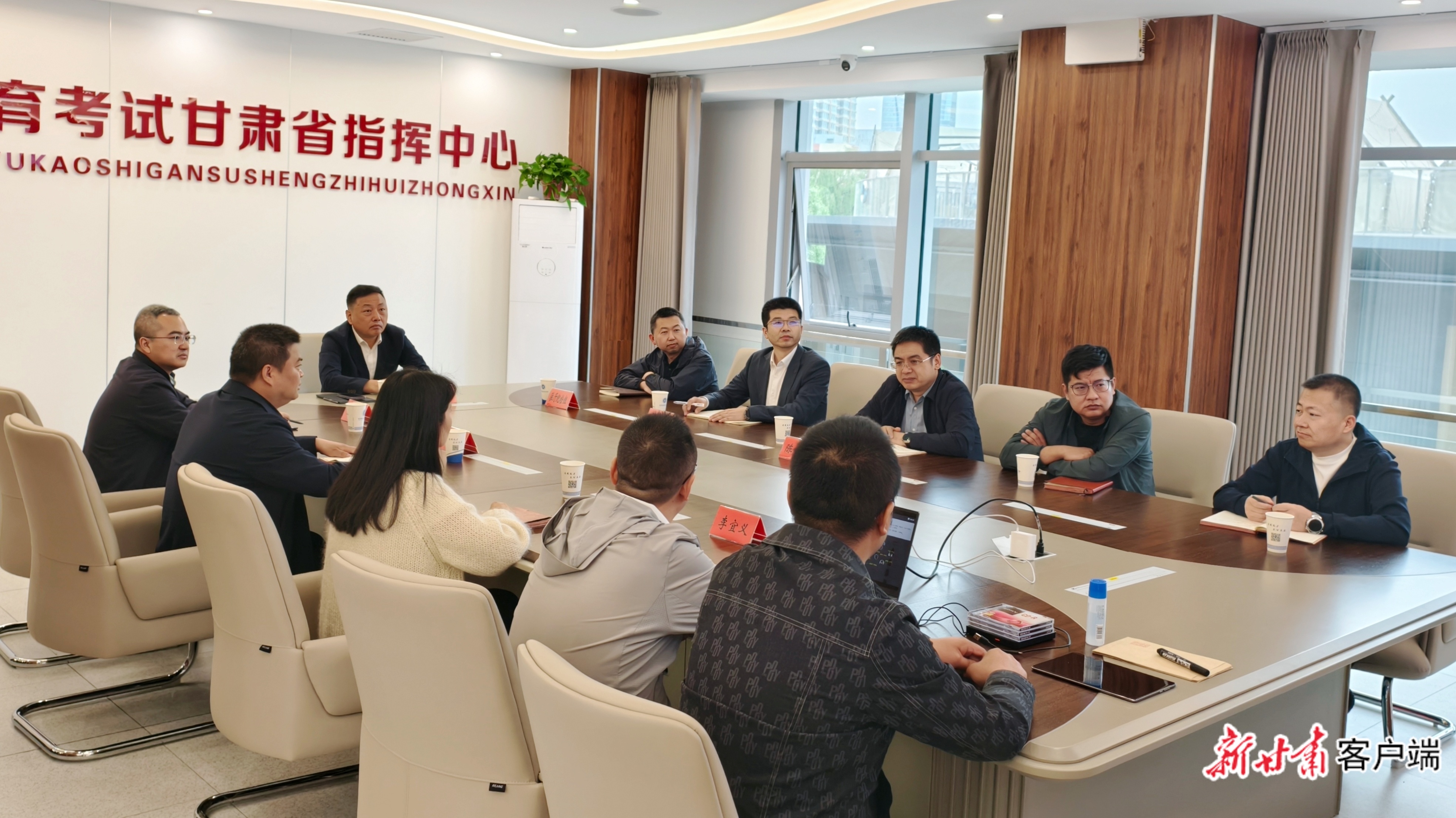 高考考场编排现场　新甘肃&middot;甘肃日报记者　苏家英