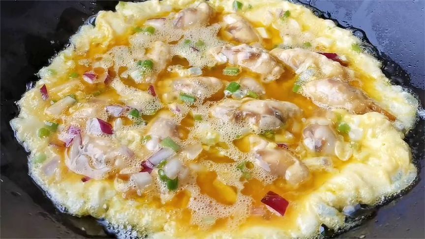 蛏子抱蛋，这才是蛏子好吃的做法，鲜美下饭，福建人爱吃的家常菜