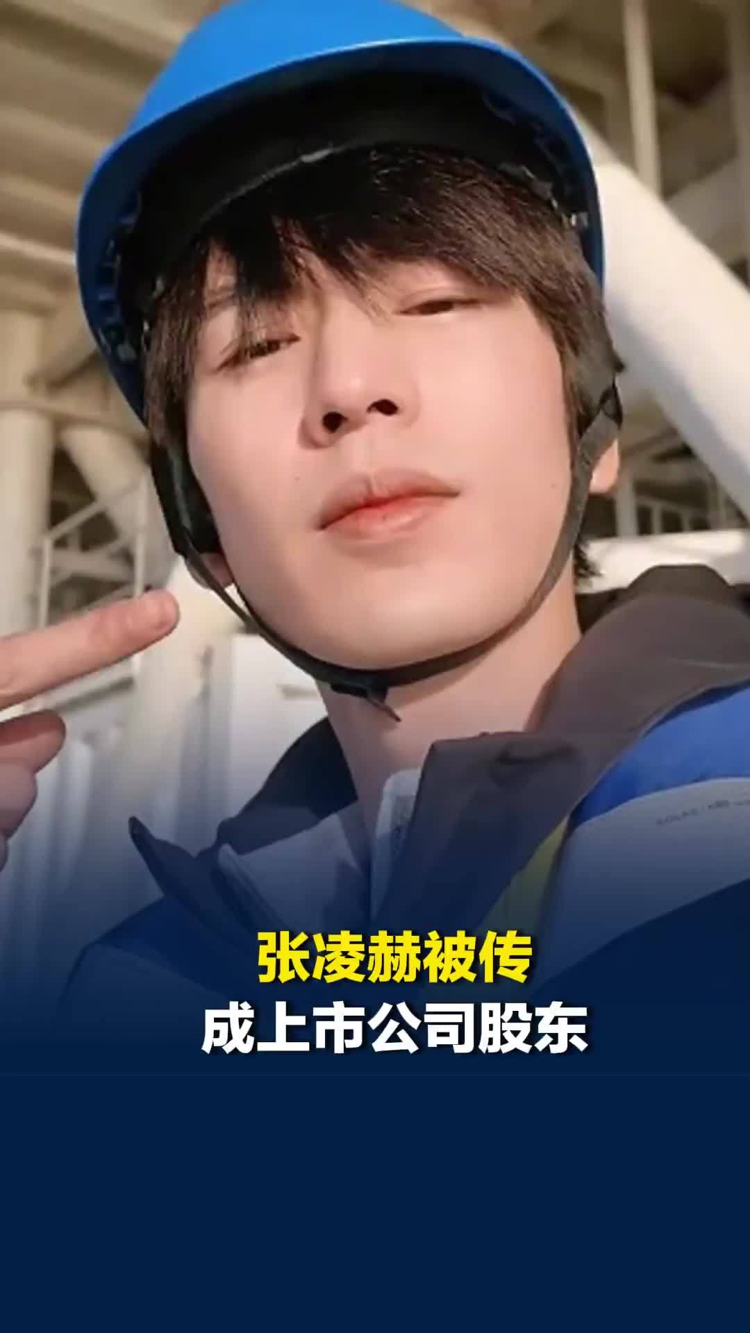 “演员张凌赫被传成上市公司节能风电第六大股东”，公司回应