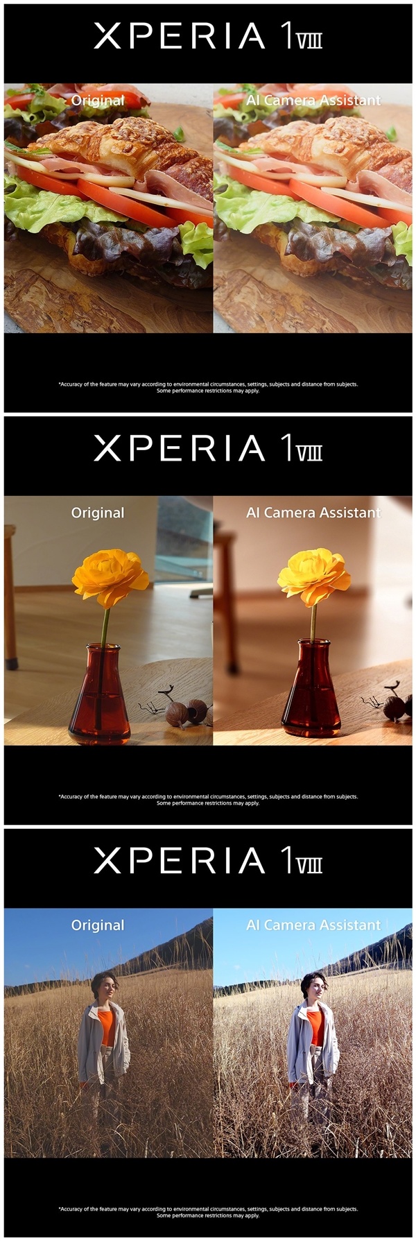 索尼万元机皇Xperia 1 VIII翻车！AI相机负优化被网友疯狂吐槽