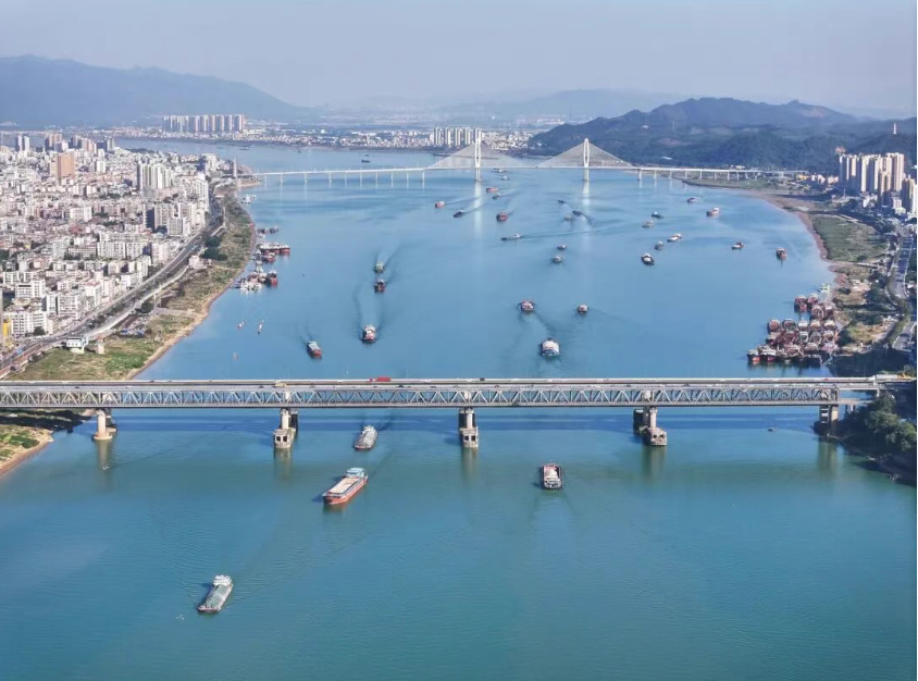 图：西江“黄金水道”