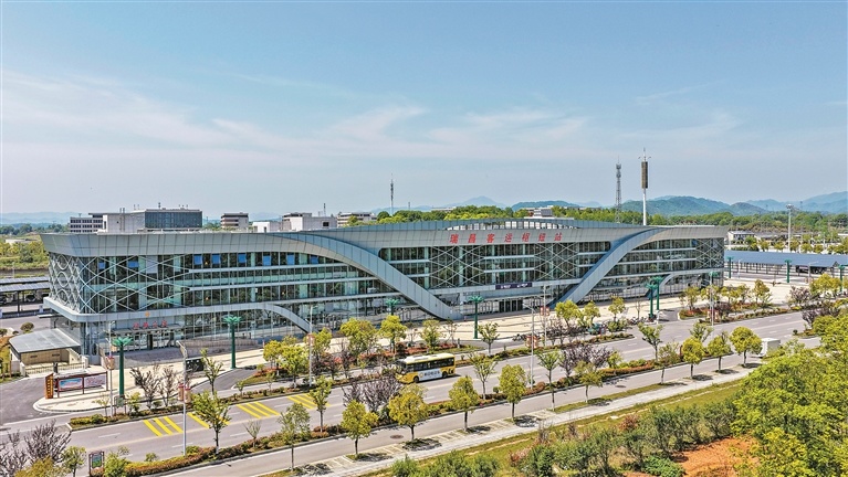 瑞昌市客运枢纽站正式启用（图）