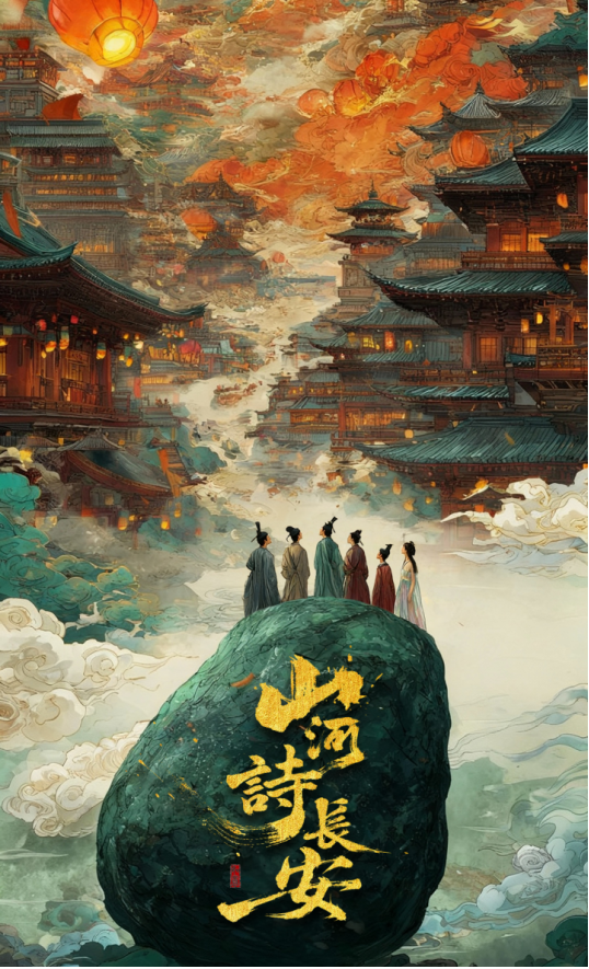 《山河诗长安》海报