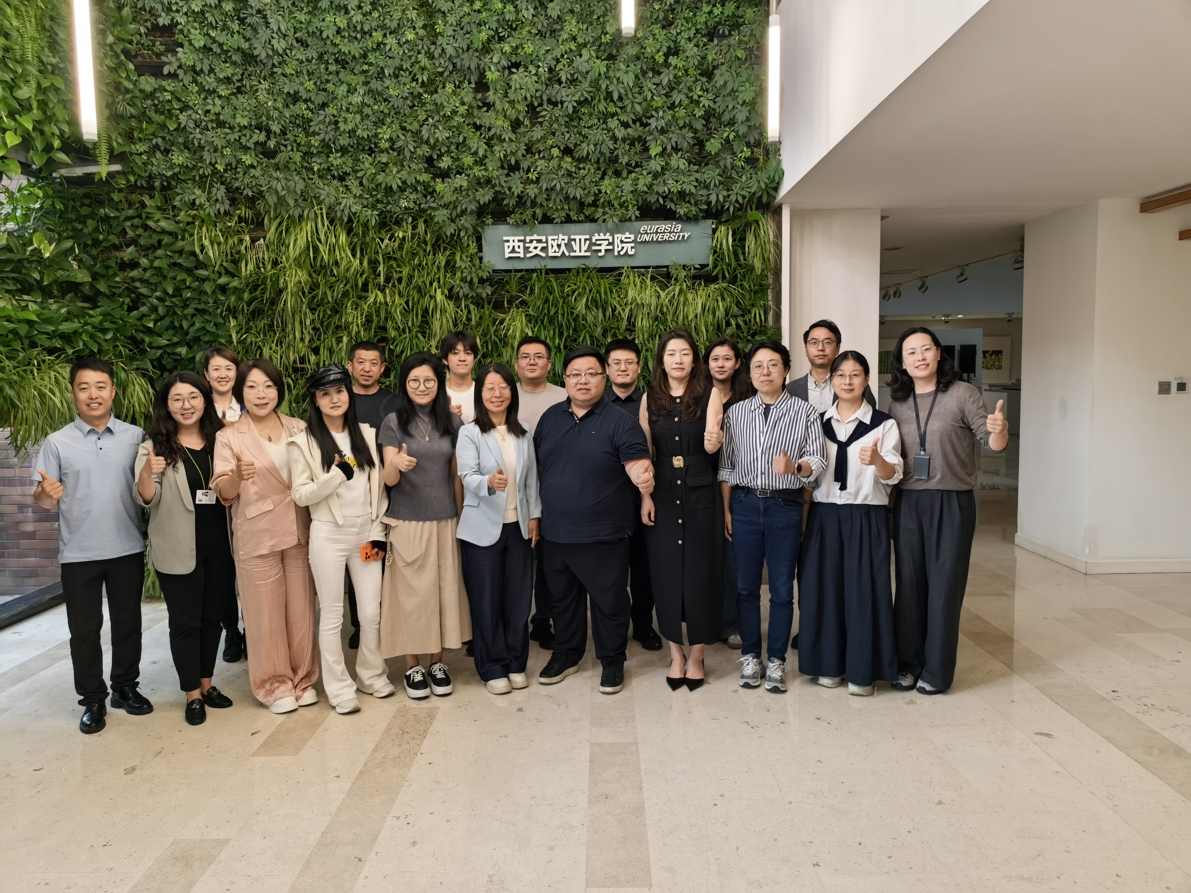 六家企业走进西安欧亚学院 共话校企合作新路径