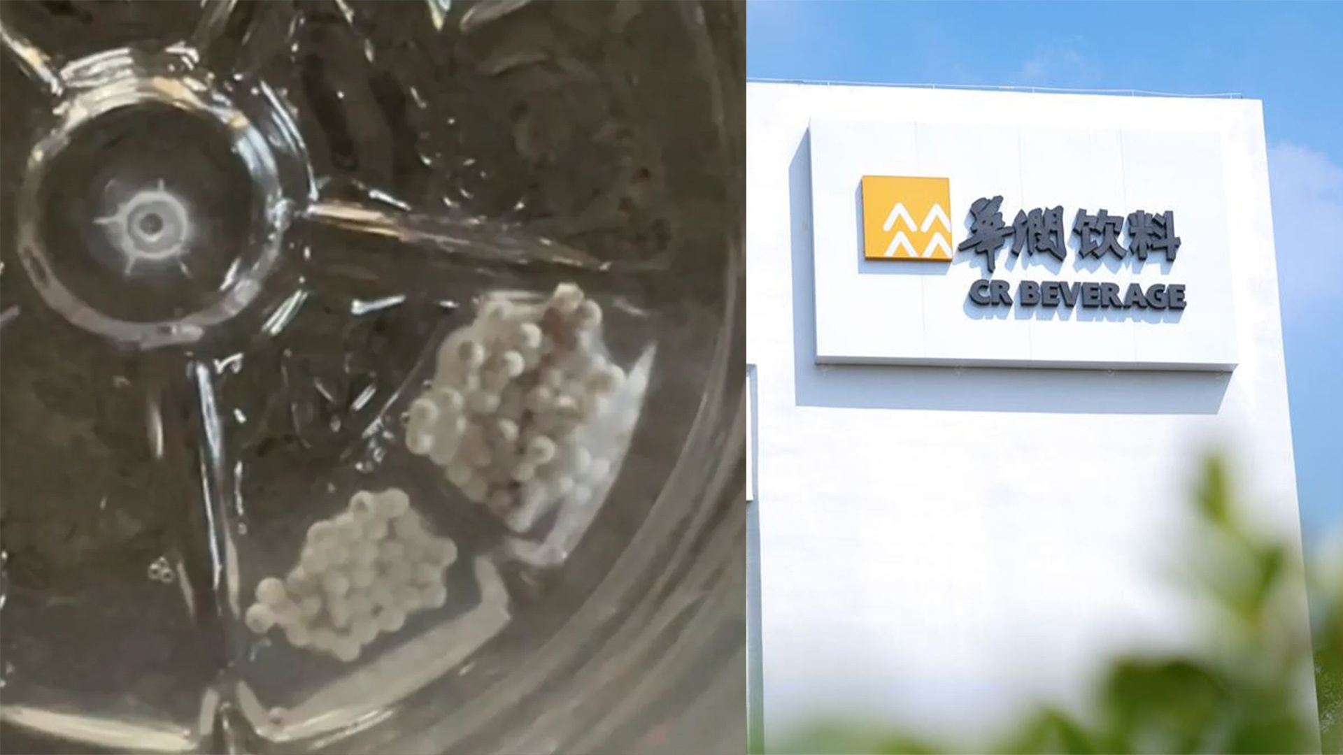 网友称喝完瓶装水发现瓶底有白色虫卵状异物，异物已变成深紫色，怡宝回应：生产过程记录正常，确认产品质量符合国家标准要求，市监：正在了解和收集证据