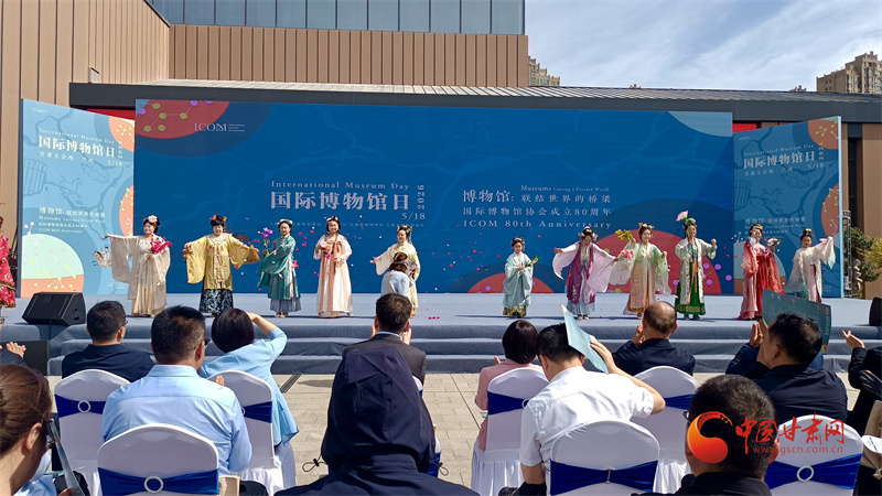 甘肃简牍博物馆志愿者汉服展演