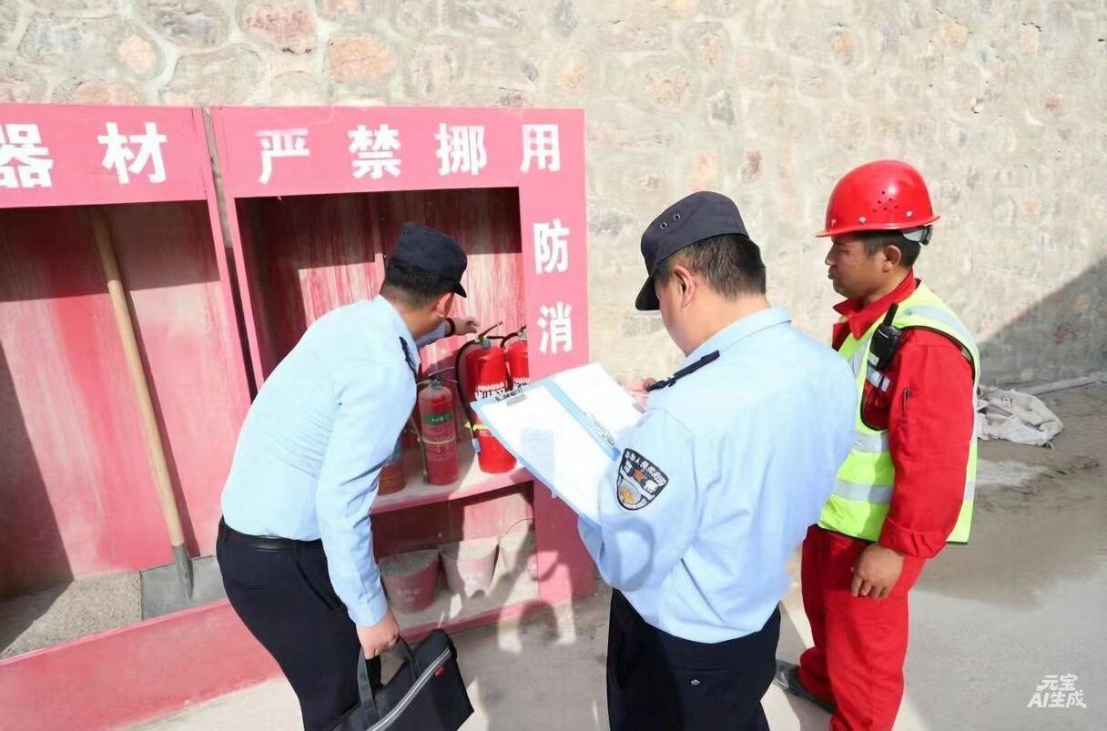 图4为民警深入辖区企业,排隐患、化纠纷、听诉求,以法治力量筑牢营商环境安全防线(崆峒区融媒体中心供图).jpg