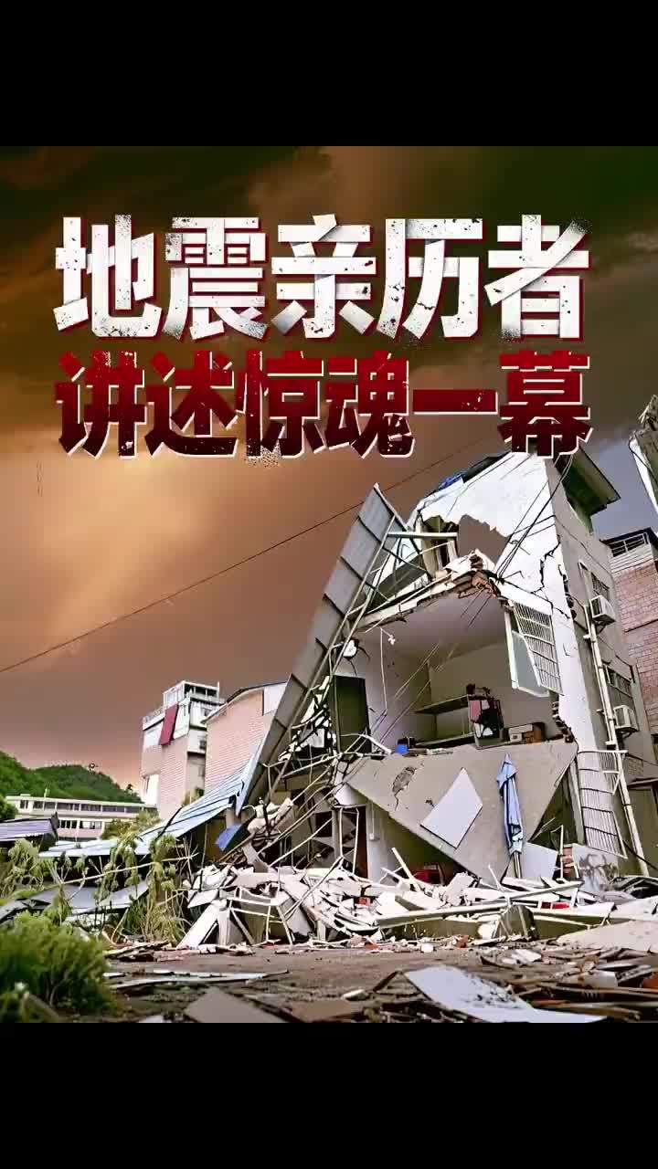 地震亲历者讲述惊魂一幕！房屋倒塌最后一刻全家11口成功逃生