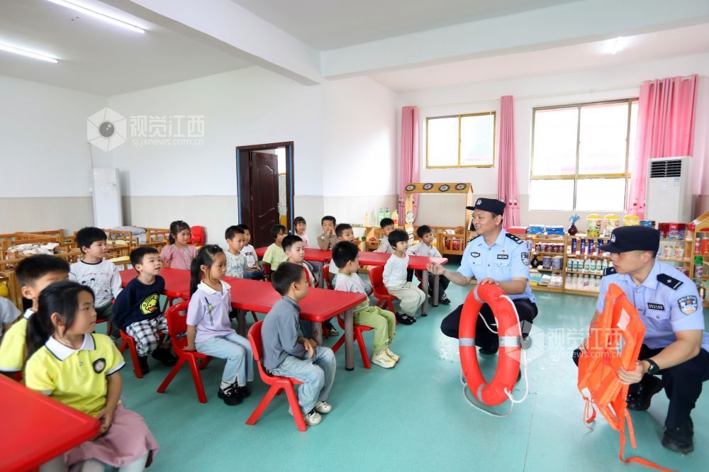 江西分宜:防溺水安全知识进幼儿园(图)