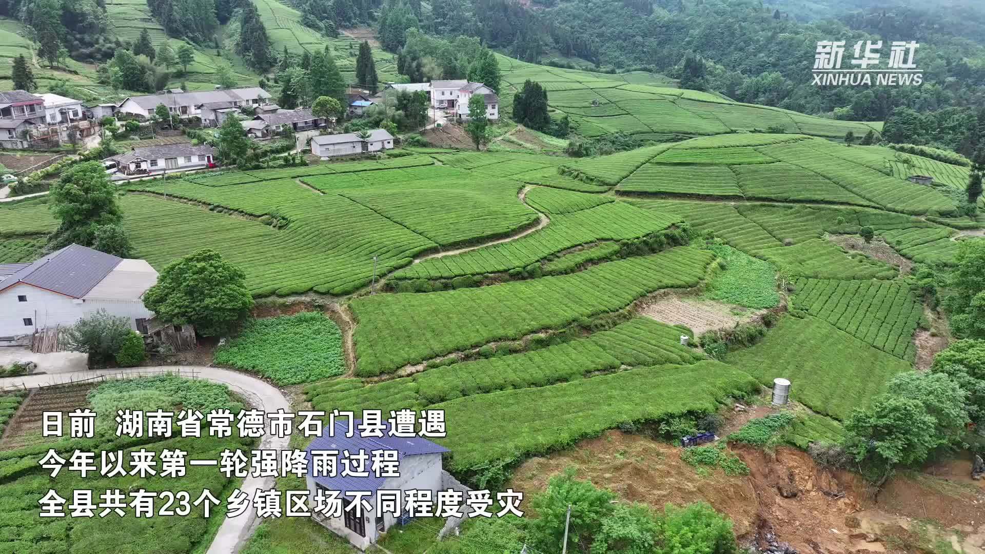湖南石门临时救灾安置点一线探访