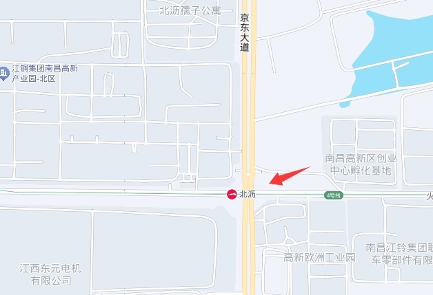 南昌第二家山姆选址示意图