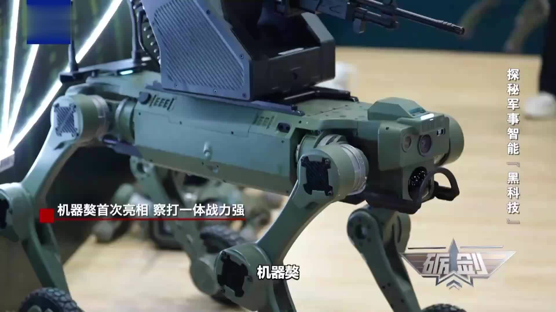 中国有了“机器獒”！军事专家：将使步兵作战模式发生根本改变