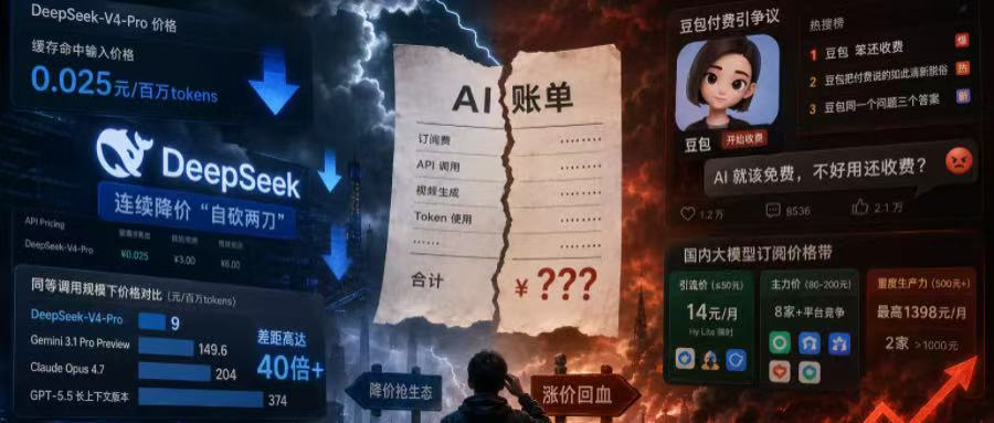 集体涨价!大模型开始找你“要钱”