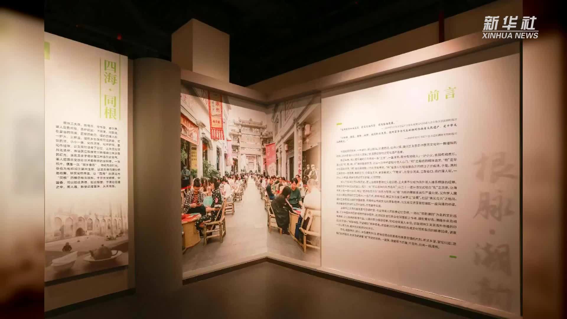 在中国华侨历史博物馆感受茶影潮韵