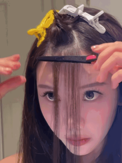 她只是换个发型，为什么像换了张脸？