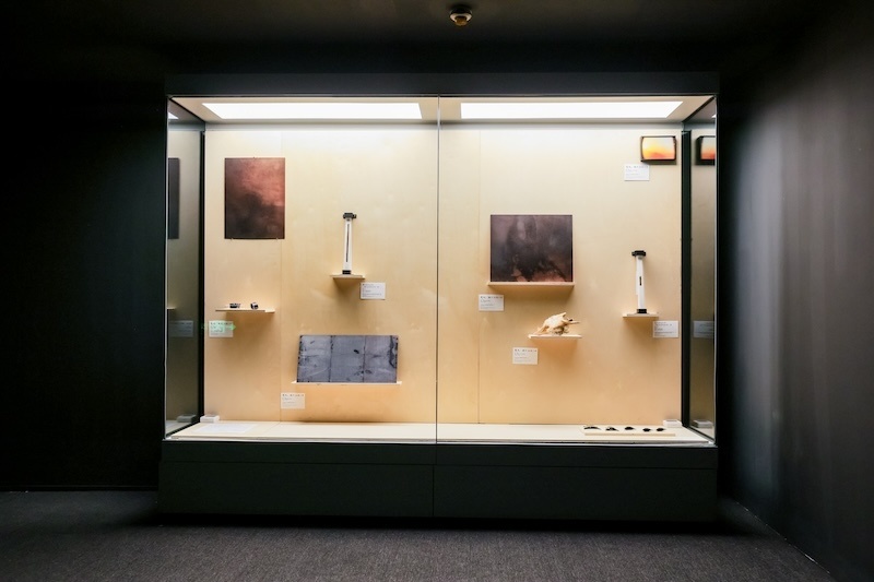 展览现场,张北辰作品。
