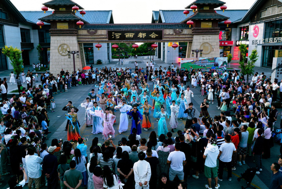 图源:河西都会景区