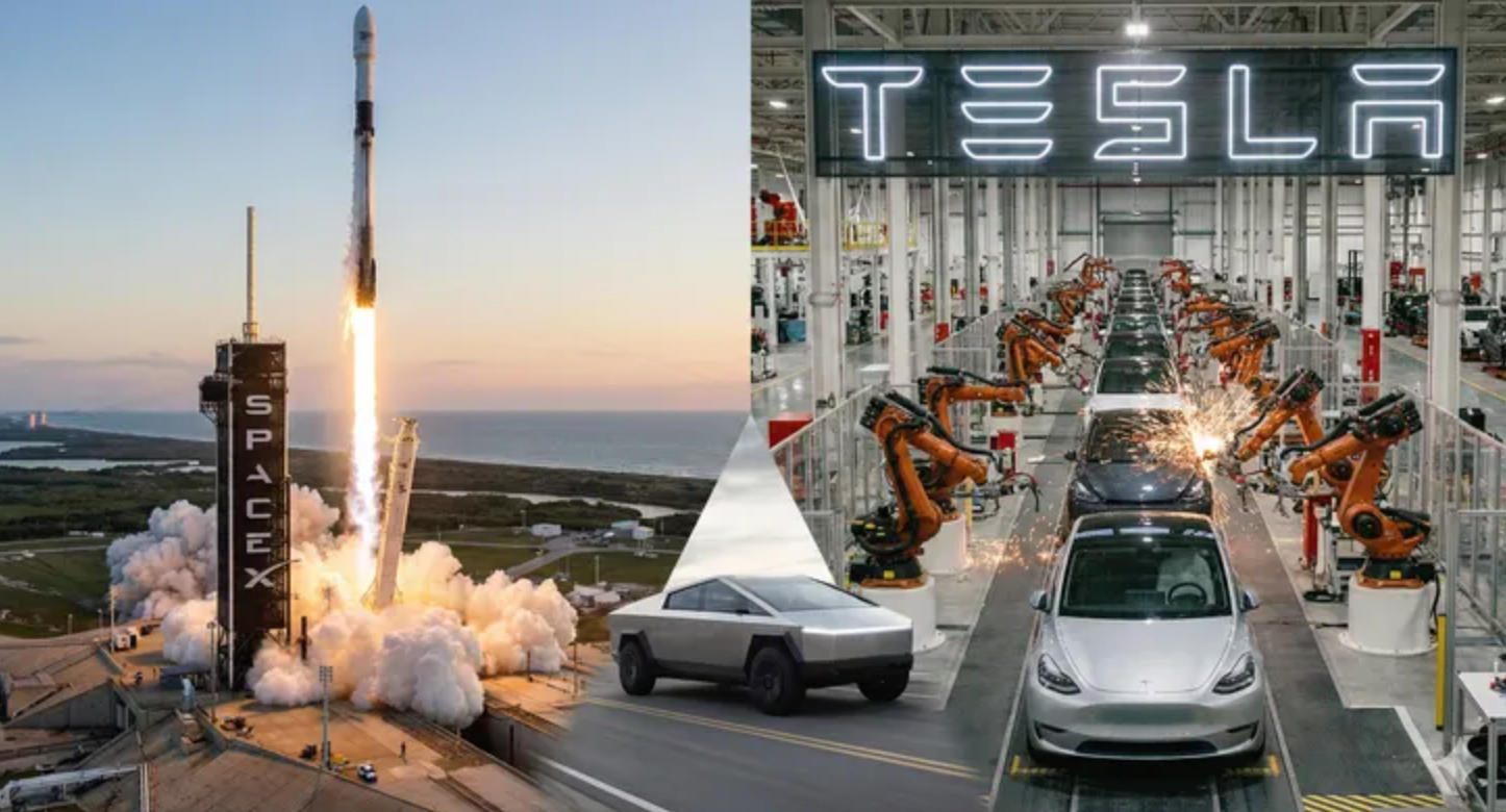 特斯拉可能与SpaceX合并