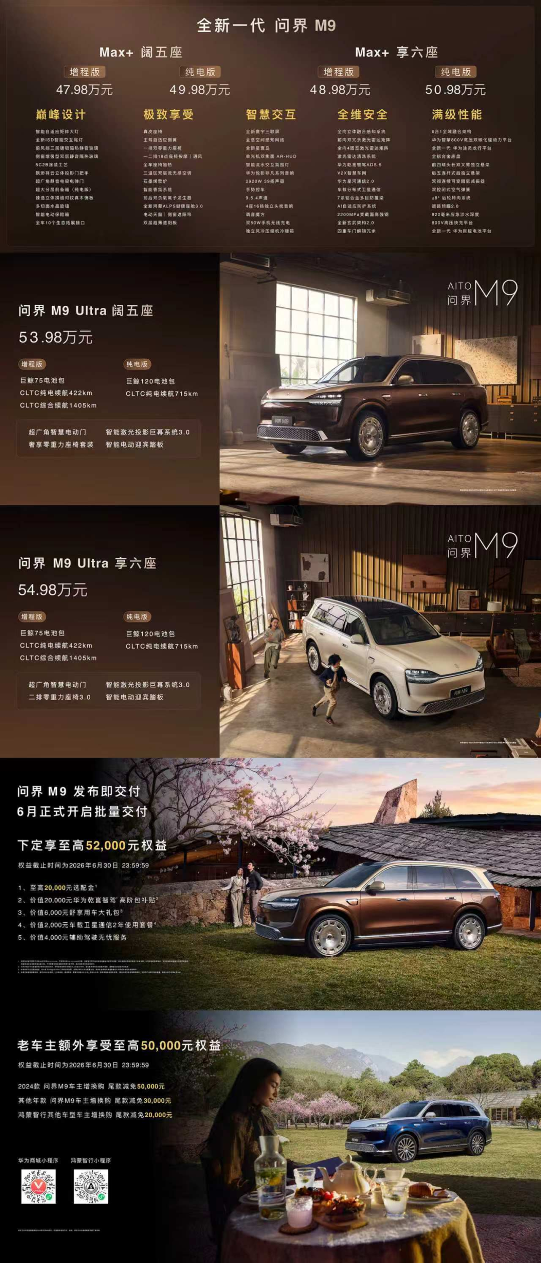 选满配置要80万,这是问界M9?