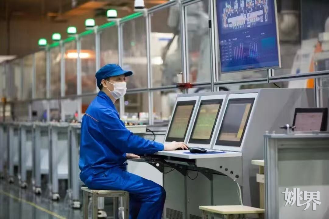 单项冠军企业江丰电子生产车间。