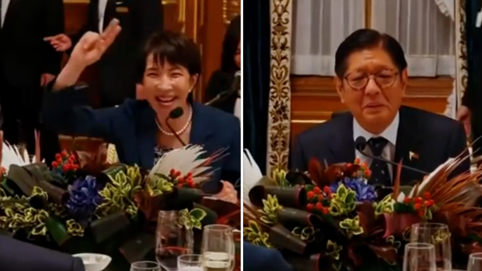 高市早苗与菲律宾总统一起唱歌，“要不要帮你介绍个音乐公司？”