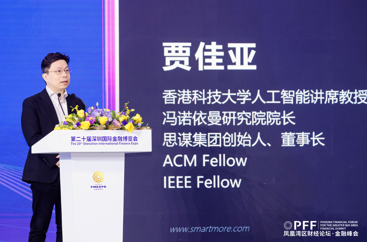 香港科技大学讲席教授、冯诺依曼研究院院长，思谋科技董事长贾佳亚