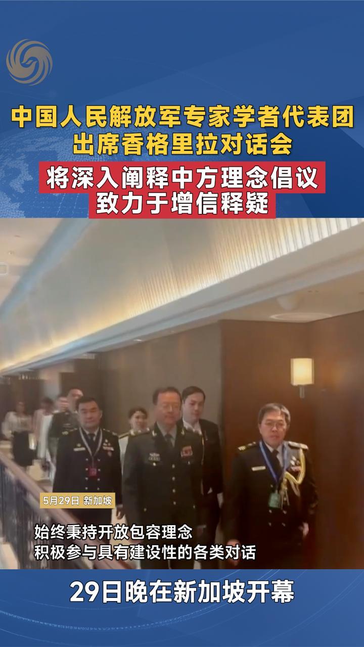 中国人民解放军专家学者代表团出席香格里拉对话会