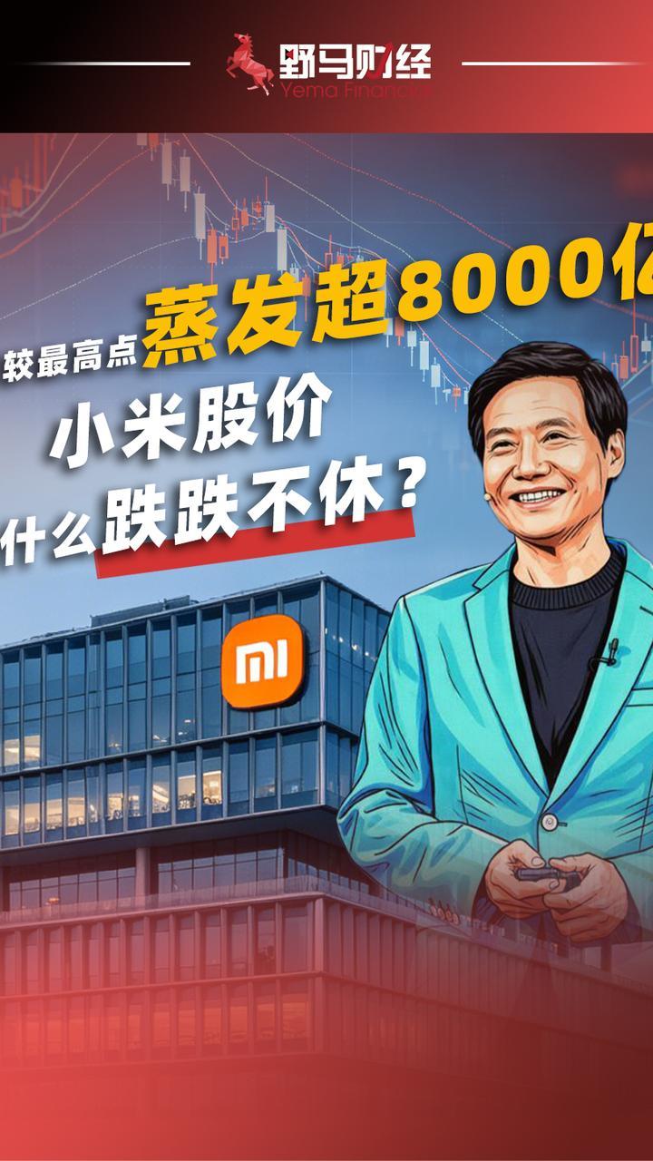 市值较最高点蒸发超8000亿，小米股价为什么跌跌不休？