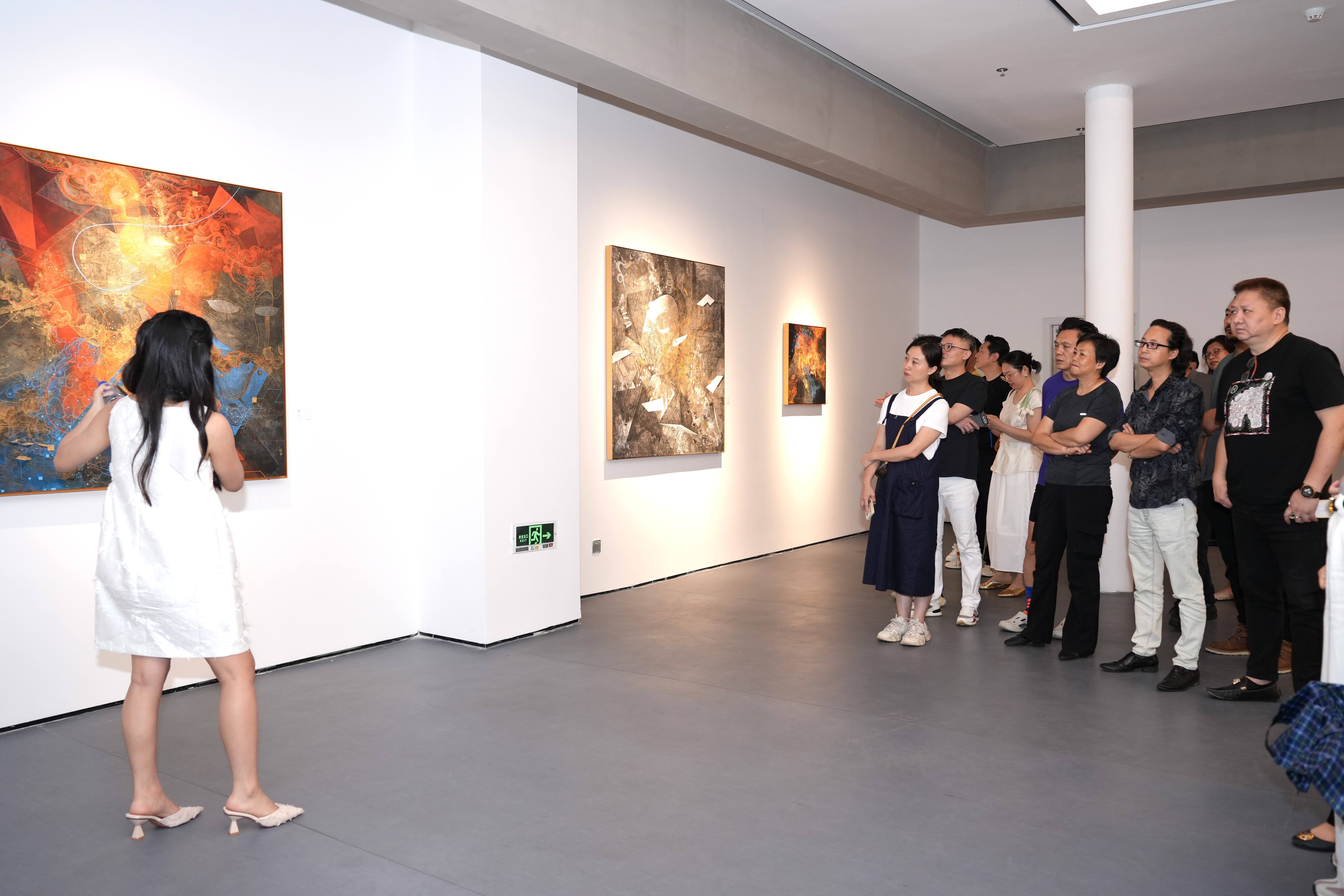 此处墨生——当代水墨艺术家群展 沙龙在厦圆满举行
