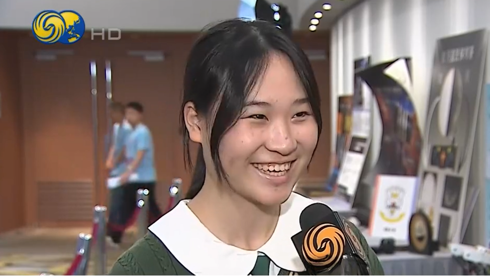 香港中学生受黎家盈鼓舞：想成为香港第二个太空人
