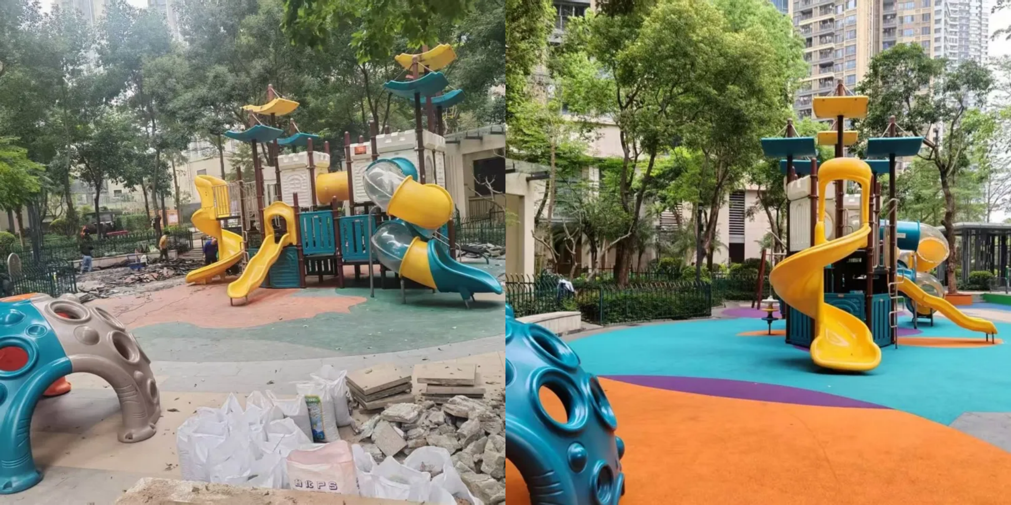 图：游乐园翻新