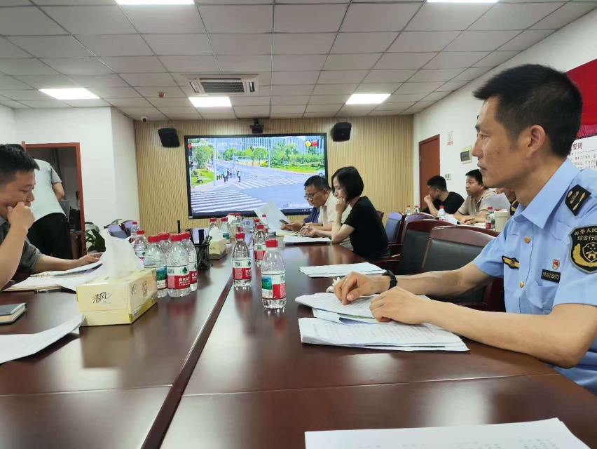 指挥室“统”起来 江北区前江中队实战演练筑牢防汛“安全堤”