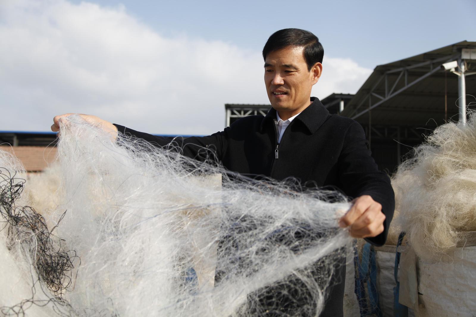 实地考察尼龙颗粒加工产业